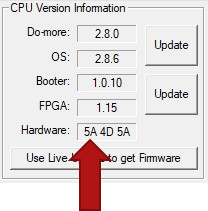 CPU Version Info